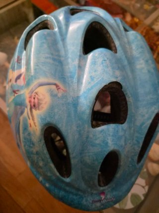 Casco Bici Frozen Niña
