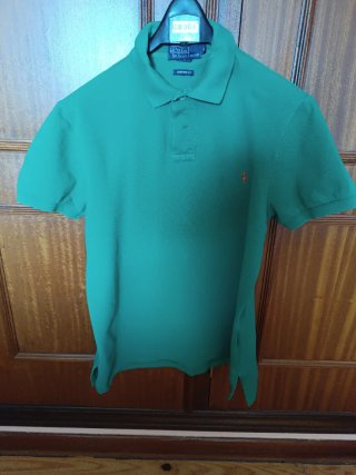Polo Ralph Lauren Verde T.M Custom Fit