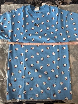 T-shirt Nike x Hello Kitty Azzurro XXS