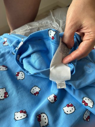 T-shirt Nike x Hello Kitty Azzurro XXS