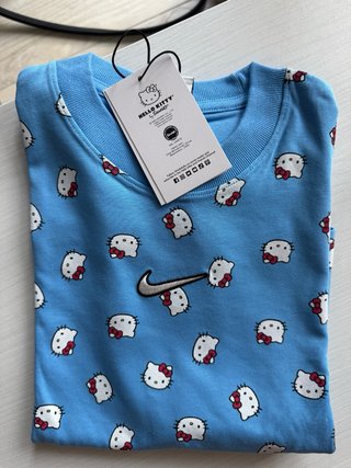 T-shirt Nike x Hello Kitty Azzurro XXS