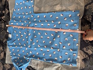 T-shirt Nike x Hello Kitty Azzurro XXS