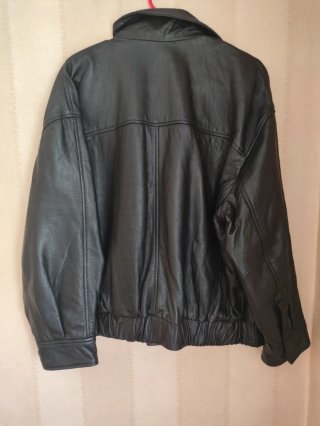 Cazadora Piel Edición Limitada Negra