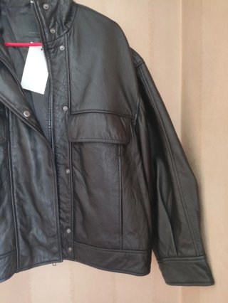 Cazadora Piel Edición Limitada Negra