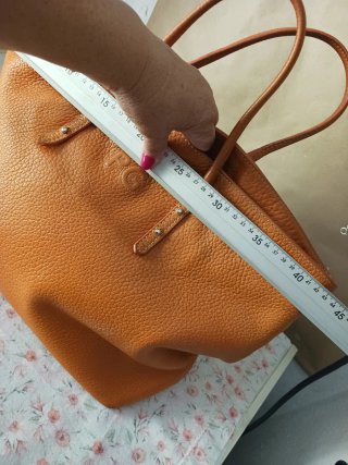 Bolso Piel Naranja Purificación García