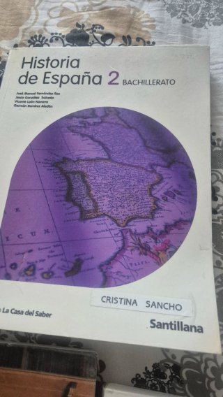 Lote de 5 libros de Bachillerato