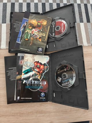 Metroid Prime 1 y 2 GameCube