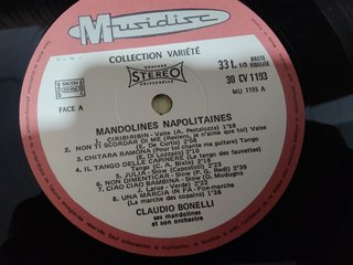 LP Mandolines Napolitaines - Claudio Bonelli