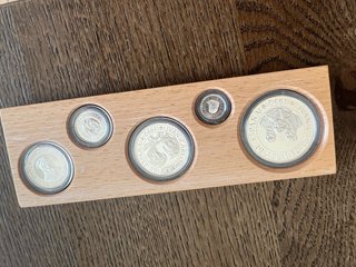 Juego de monedas de colección