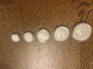 Juego de monedas de colección