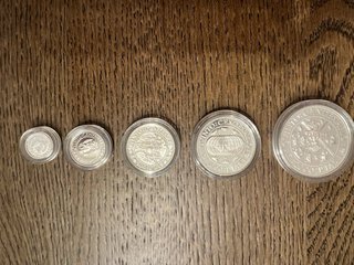 Juego de monedas de colección
