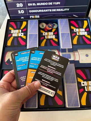 Juego de mesa Caída Libre