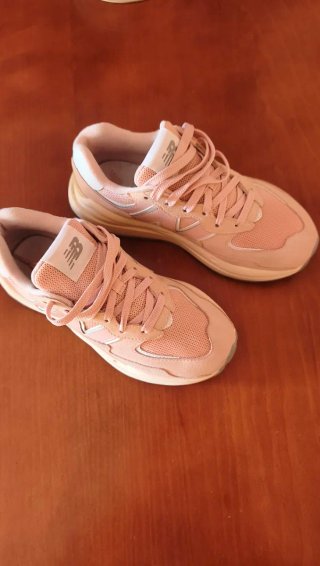 Zapatillas New Balance Mujer Talla 38 Beige/Rosa