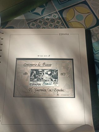 Álbum de sellos de España