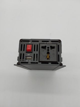 Haofy Inversor de Onda Sinusoidal Pura, Convertidor de Potencia Inteligente de 300 W con Pantalla In