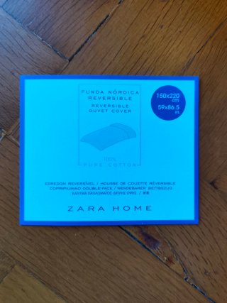 Funda Nórdica Zara Home Algodón 150x220 (cama 90)