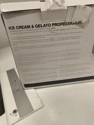 Heladera Cuisinart Profesional
