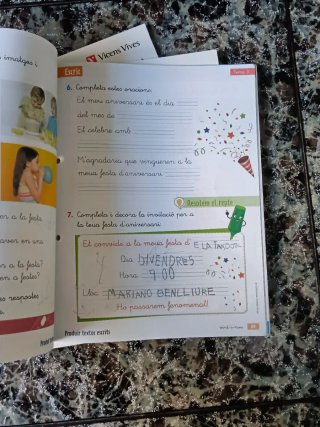 Llengua i literatura, 1 Educació Primària, Comu...
