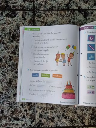 Llengua i literatura, 1 Educació Primària, Comu...