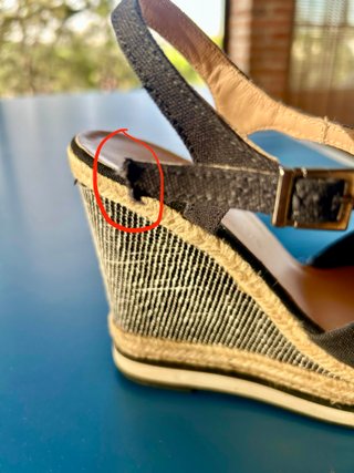 Sandalias cuña Gaimo negras