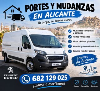 PORTES Y MUDANZAS EN ALICANTE