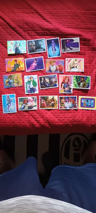 Card Bloom Winx + 35 figurine