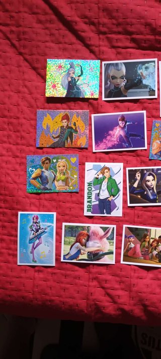 Card Bloom Winx + 35 figurine
