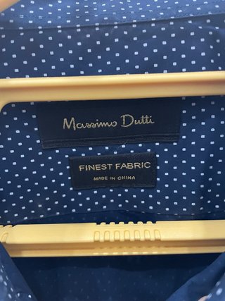 Camisa Massimo Dutti Azul