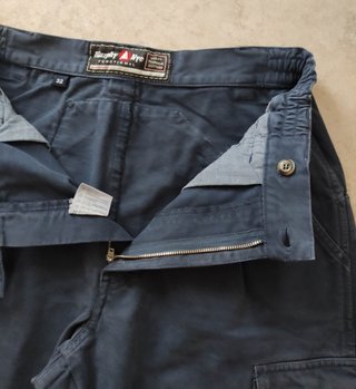 Pantaloni Murphy & Nye Uomo Blu Vintage Cotone