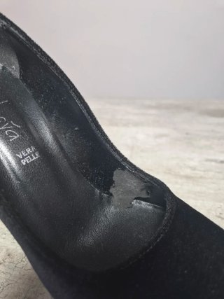 Scarpe con tacco Alesya nere taglia 36