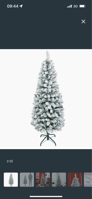 Árbol nevado 230t 150cm