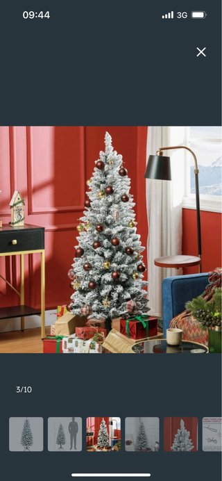 Árbol nevado 230t 150cm