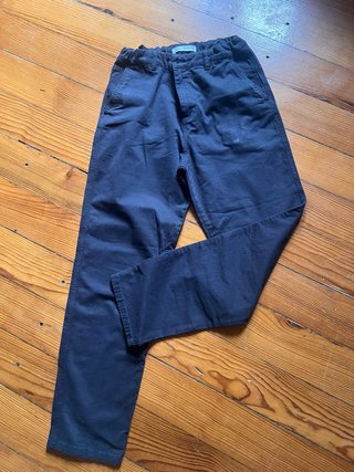 Pantalón chino Zara azul marino