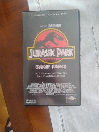 Jurassic Park VHS (Español)