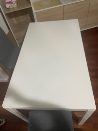 Mesa extensible Ikea blanca