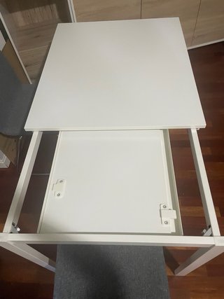Mesa extensible Ikea blanca