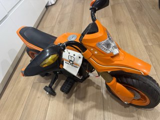 Moto Eléctrica Infantil Naranja