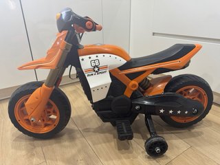 Moto Eléctrica Infantil Naranja