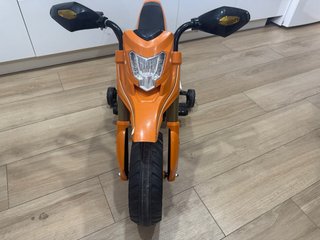 Moto Eléctrica Infantil Naranja