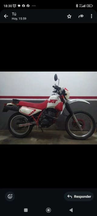 Yamaha XT 350, en estado original Moto,motocicleta
