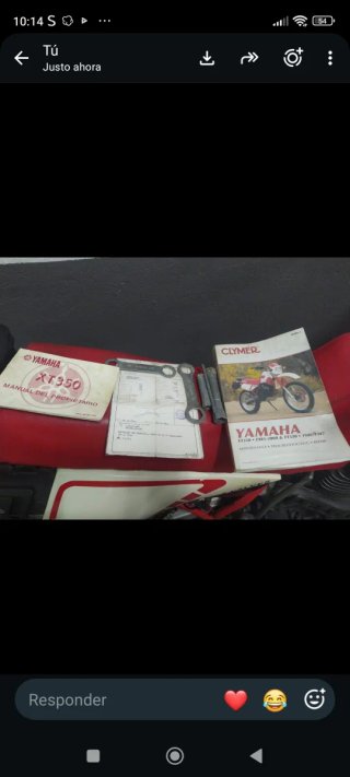 Yamaha XT 350, en estado original Moto,motocicleta