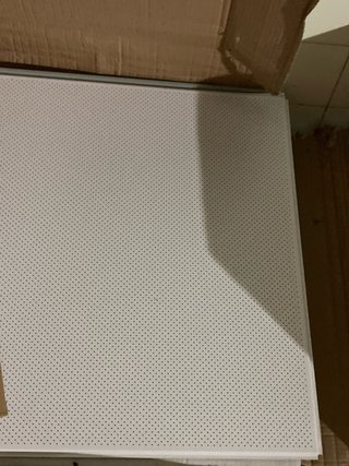 Placa Techo Perforada 600x600mm Alu-Bla