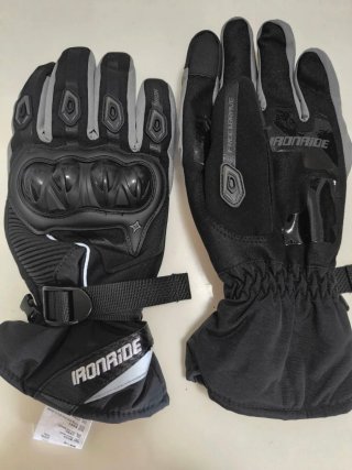 Guantes Moto Ironride Negro/Gris