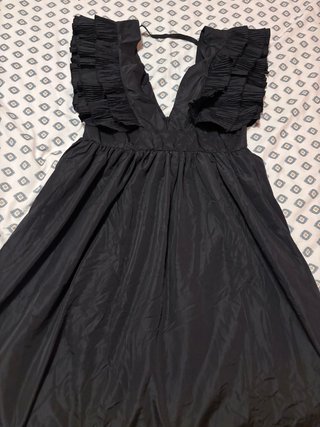 Vestido largo fiesta/invitada de boda negro
