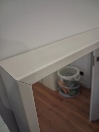 Espejo de pie Ikea blanco