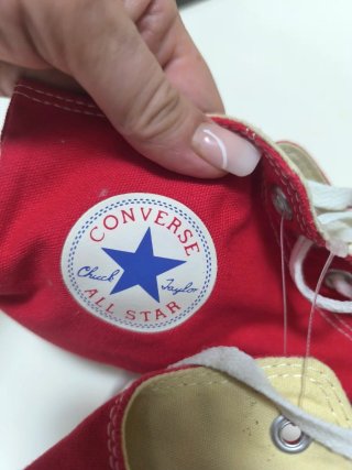 Converse Rojas Talla 53
