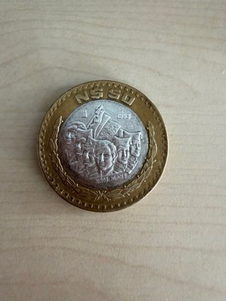 Moneda México 50 Nuevos Pesos 1993 Niños Héroes