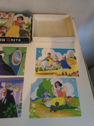 Juego Cubos Vintage Blancanieves