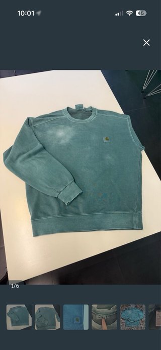 Sudadera Carhartt verde/teal