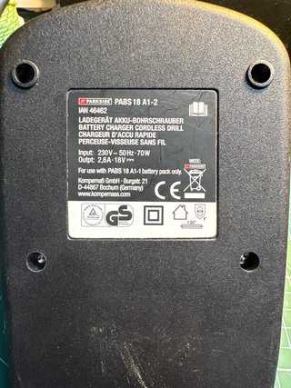 Batería Parkside PABS 18 A1-1 + Cargador